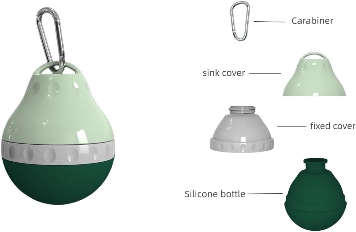 g Arnés para perro, arnés sin tirones para mascota con correa de 4.9 ft y botella de agua, chaleco acolchado ajustable para perro, chaleco Oxford