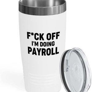 Vaso vikingo especialista en nómina de 20 onzas, color blanco, haciendo nómina, gerente de recursos humanos, empleado, finanzas, compañero de Vaso vikingo especialista en nómina de 20 onzas, color blanco, haciendo nómina, gerente de recursos humanos, empleado, finanzas, compañero de