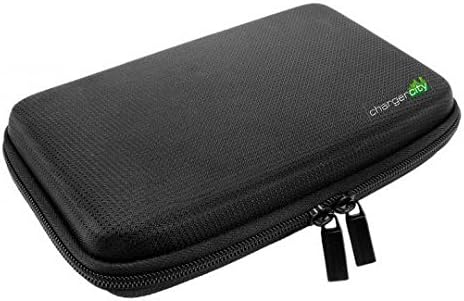 ChargerCity Funda rígida extra grande para GPS Garmin Nuvi Drive Drivesmart 50 51 52 55 56 57 58 60 61 62 63 64 65 66 67 68 2639LMT 2689TOMTOM VIA