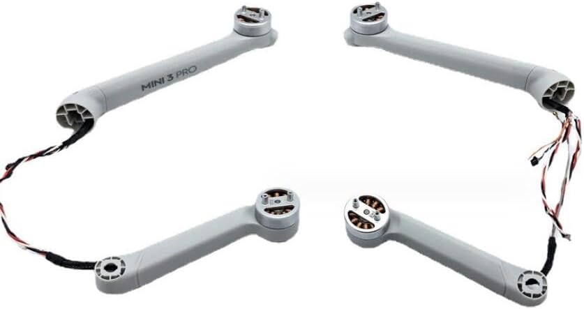 Coyktonty Brazo de motor para DJI Mini 3 Pro Drone, piezas de repuesto de reparación de brazo de motor de cuerpo (derecha delantera)