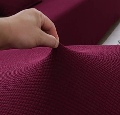 Funda de sofá gruesa de punto impermeable 1 pieza (compra 1 pieza para sofá de 34 plazas, compra 23 piezas para sofá en forma de LU) (Medida antes