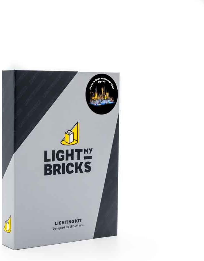 Light My Bricks Kit de luces compatible con Lego Harry Potter Hogwarts Castle and Grounds 76419 (juego no incluido)