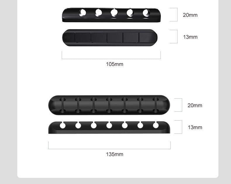 Organizador de cables de silicona, organizador de cables, soporte para cables de carga, organizador de cables USB, organizador de cables, perfecto