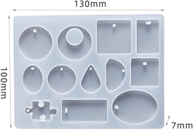 Moldes de resina epoxi de silicona, kits de resina para principiantes, 143 piezas de accesorios de resina, kit de fabricación de joyas de resina,
