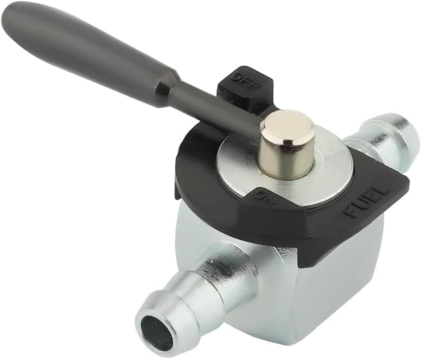 Savior 07-403 Válvula de cierre de combustible para Scagg 48568 Oregon 07-403 Válvula de bola de 180 grados resistente corte en línea Petcock