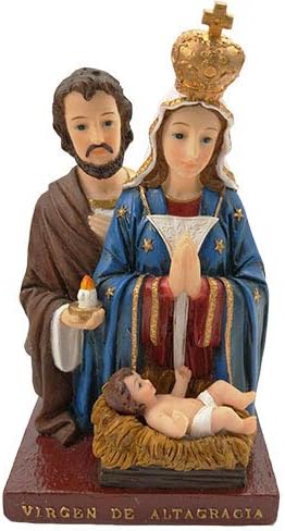 Annie’s Boutique Virgen De La Altagracia Estatua Altagracia con Estatua de José (7 pulgadas)