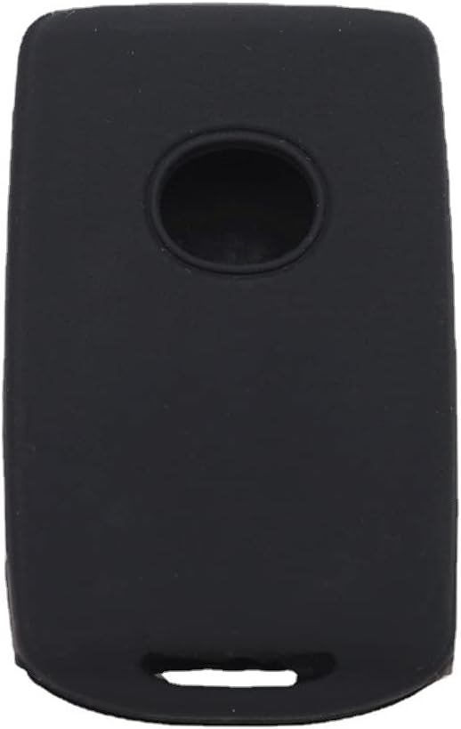 WFMJ Cuero para Mazda 3 Hatchback CX-5 CX-30 CX-9 remoto inteligente 4 botones clave caso titular cubierta Fob cadena, 2 piezas silicona