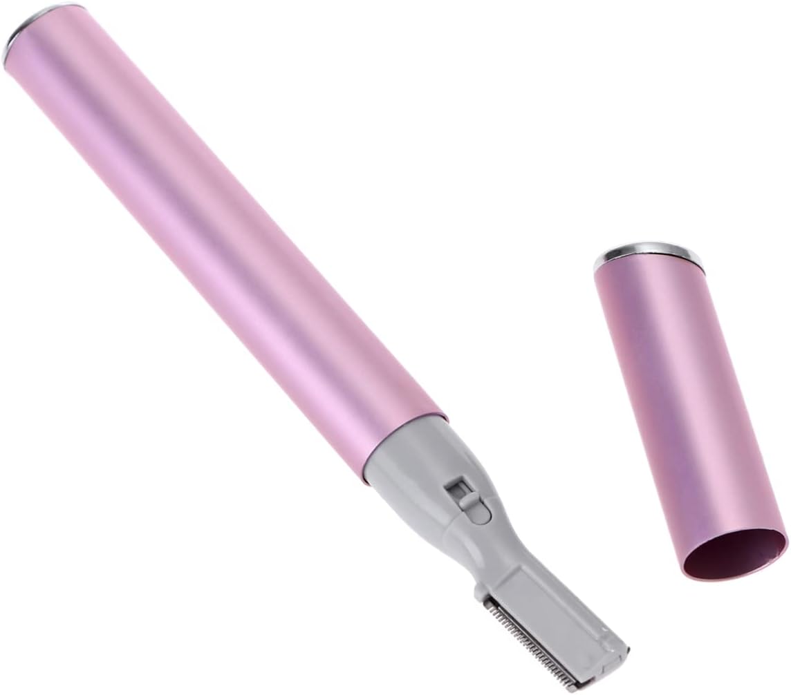 FRCOLOR Shaper Hombres Labios Eliminación de Labios Mujeres Removedor de Afeitadora Pluma Lápiz de nariz Portátil Rosa para Cejas Maquinilla de
