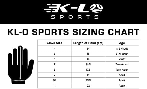 K-LO Guantes de portero Guantes de portero de fútbol Savage Rise (unisex, juvenil, niños y adultos)  Salvajes de dedos para protección  Palma de