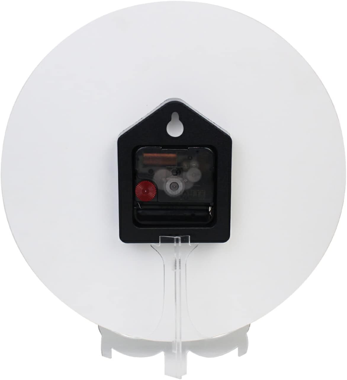 ALAZA Reloj de pared de invierno con búho en rama silencioso sin tictac, funciona con pilas, 10 pulgadas para el hogar, sala de estar, cocina, baño,