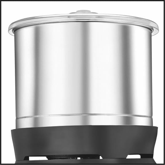 Judge By Prestige – Molinillo vertical húmedo con tambor de acero inoxidable, raspador de coco y accesorios para amasadora Atta, 200 vatios, 110 V