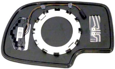 Vidrio de espejo con placa de apoyo Fit System, calefactado y sin atenuación, con luz de giro Led, Lado de pasajero (derecho)