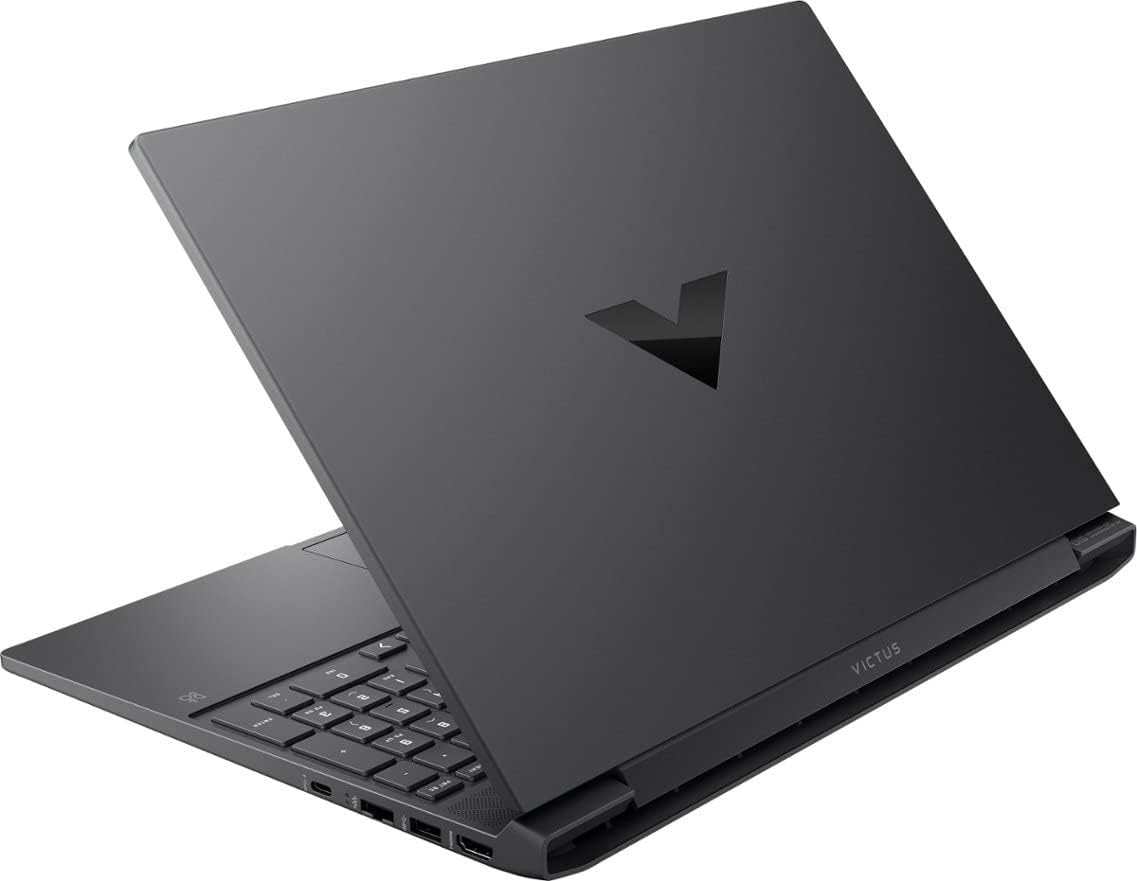 HP Portátil para juegos Victus FHD 144Hz de 15.6 pulgadas, AMD Ryzen 5 7535HS, 32 GB DDR5 RAM, SSD NVMe de 1 TB, NVIDIA GeForce RTX 2050, teclado