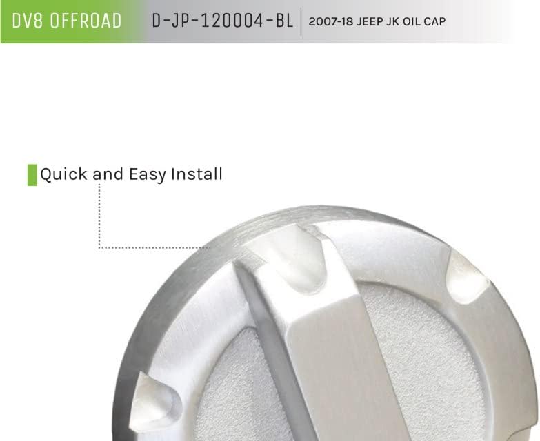 DV8 Offroad Tapa de aceite D-JP-120004-BL