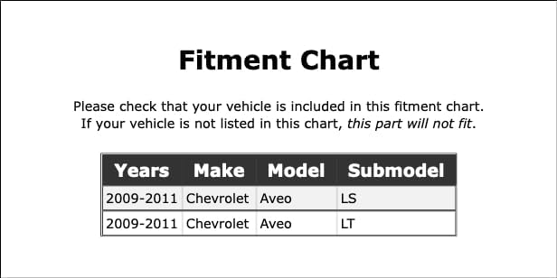 Engine Coolant Temperature Sensor Compatible With Chevrolet Aveo 2009 2010 2011 PC-469094