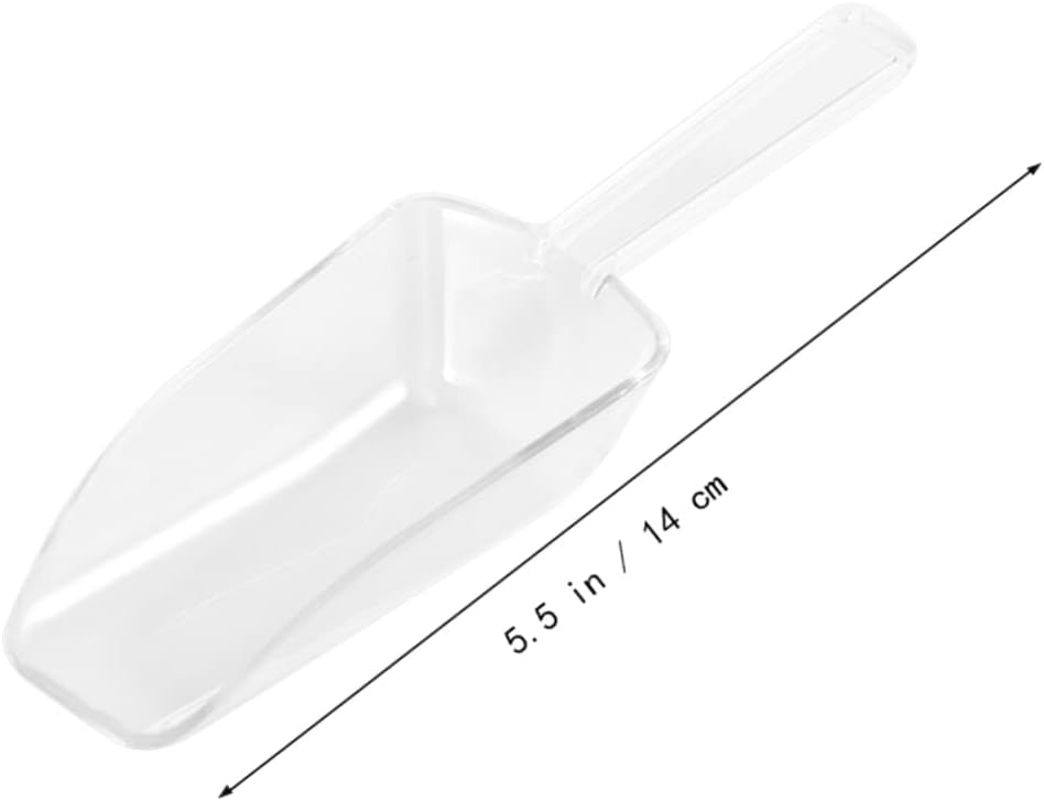 Zerodeko 12 unidades de mini cucharada de baño para refrigerador, cucharas de caramelo, cuchara de café, pala de hielo, cucharada de postre para