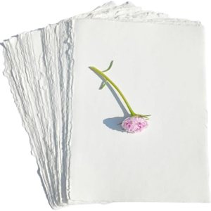 Habiller Hojas sueltas de papel de algodón con borde de cubierta para escribir caligrafía, impresión, manualidades de álbumes de recortes, mapa, Habiller Hojas sueltas de papel de algodón con borde de cubierta para escribir caligrafía, impresión, manualidades de álbumes de recortes, mapa,