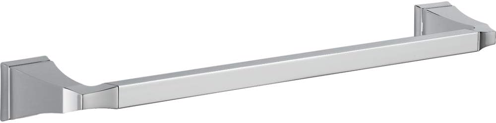 DELTA FAUCET 75124 Dryden – Toallero montado en la pared, 24 pulgadas en cromo pulido
