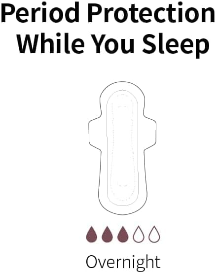 Lhamo Almohadillas con funda de algodón orgánico – Absorbencia, material compostable, productos menstruales y de período, servilleta sanitaria