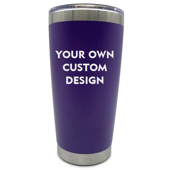 Personalized Engraved Stainless Steel Travel Tumbler Mug FREE SHIPPING (Designs 1-16)