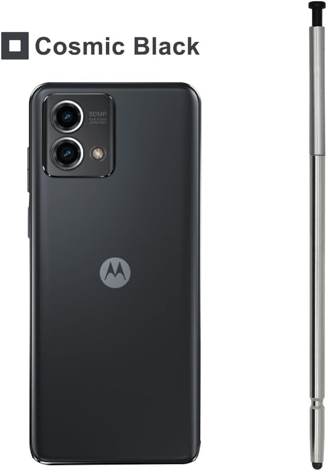 G Stylus 2023 – Lápiz capacitivo de repuesto para Motorola Moto G Stylus 2023 5G (negro cósmico)