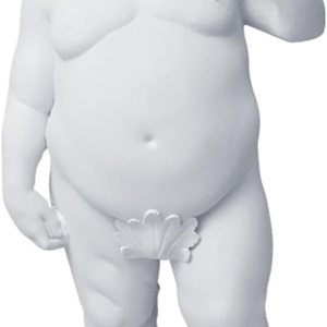 ZYFAB Estatua creativa de David gordo, adorno de resina griega de David escultura de David desnudo, manualidades, sala de estar, oficina, ZYFAB Estatua creativa de David gordo, adorno de resina griega de David escultura de David desnudo, manualidades, sala de estar, oficina,