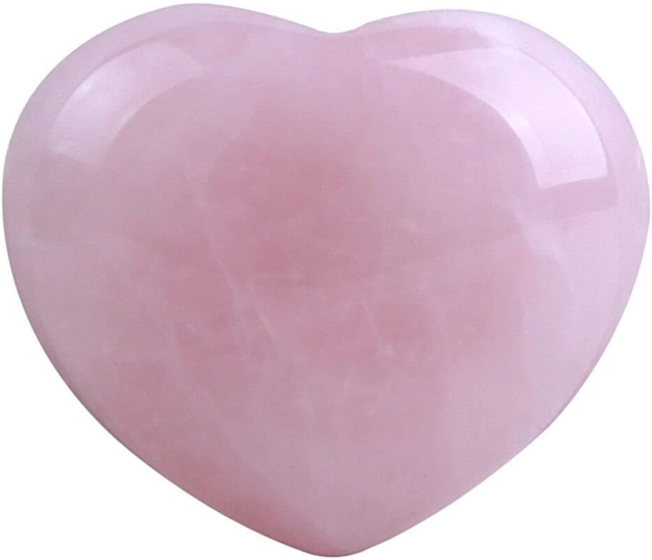 ALOEU para piedra de corazón de cristal natural bergkristal Piedras Spiritual Engel cristais decoracion hogar moderno (Color  arenisca dorada,