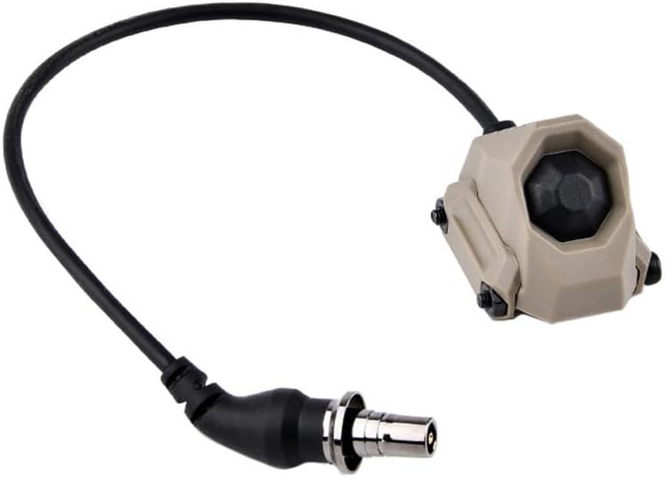 okyass Interruptor de presión de activación remota con botón modular táctico para SF M300 M600 PEQ15PEQ DBAL serie NGAL luz de arma y linterna