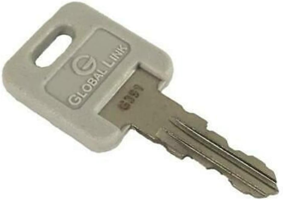Thetford Reemplazo genérico RV Camper G391 Key Global Link, Fastec, Bauer, Lippert Components RV Cerraduras de puerta de equipaje estándar PN 94155