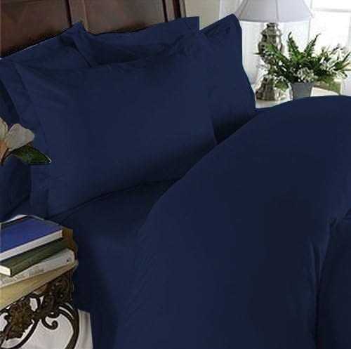 Juego de sábanas de 3 piezas Elegant Comfort de hilo egipcio ultrasuave y lujoso, de 1500 hilos, resistente a las arrugas