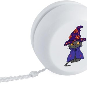 ‘Witch Cat’ Retro Style Yo-Yo (YY00037017) ‘Witch Cat’ Retro Style Yo-Yo (YY00037017)
