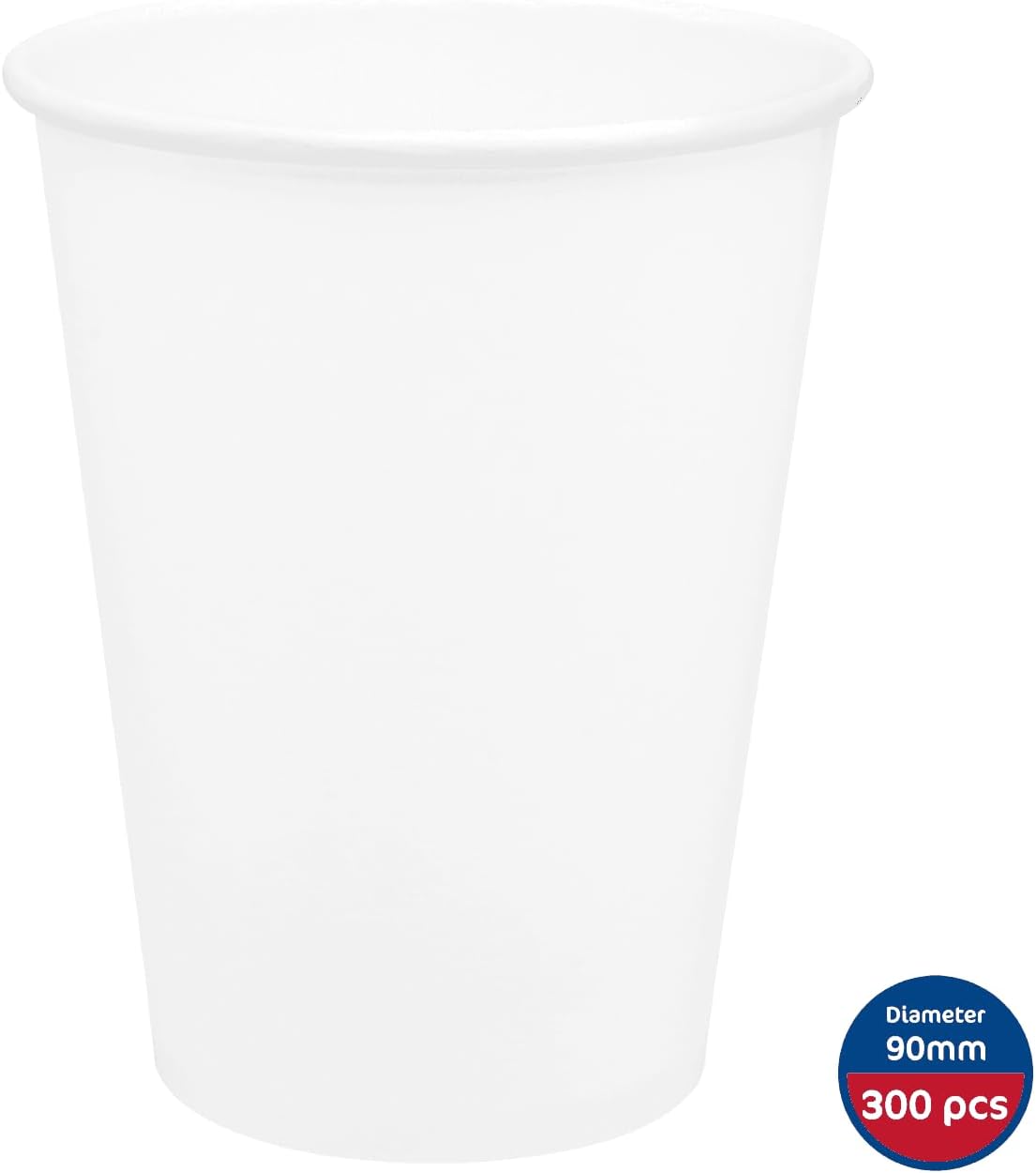 Karat Vasos calientes de papel blanco de 12 onzas, paquete de 300, tazas de café desechables, perfectas para llevar bebidas y fiestas, resistentes,