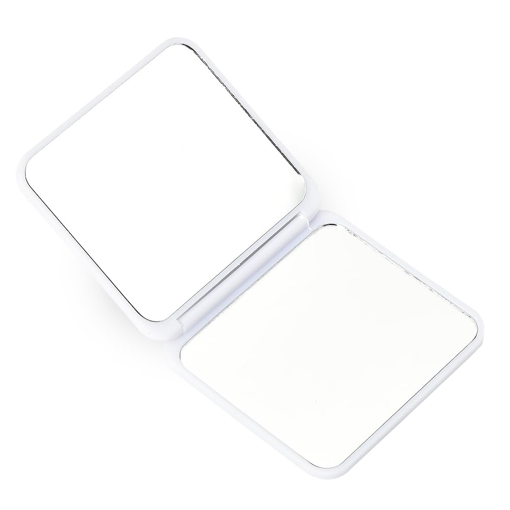 YangQian Espejo compacto para mujeres y niñas, espejo de bolsillo para mujeres, espejos de maquillaje con aumento para mujeres y niñas, espejo