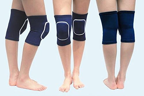 2 unidspar niños rodillera almohadilla antideslizante esponja mangas transpirable flexible elástico niños rodilla soporte protector cubierta