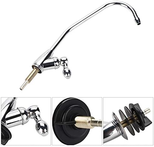Grifo de cocina de 14 de pulgada con ósmosis inversa de ósmosis inversa RO Filtro de grifo de agua potable de acero inoxidable Grifos de fregadero