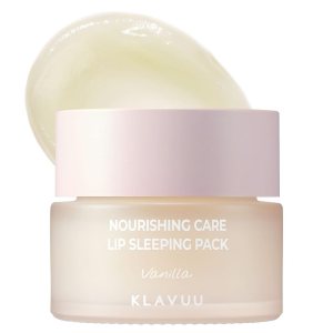 Klavuu Nourishing Care Lip Sleeping Pack – Máscara de labios para exfoliar y nutrir el bálsamo de tratamiento labial para labios secos – Aceite Klavuu Nourishing Care Lip Sleeping Pack – Máscara de labios para exfoliar y nutrir el bálsamo de tratamiento labial para labios secos – Aceite
