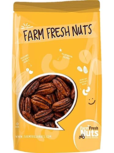 Nueces pecanas de Georgia con praliné glaseadas con miel (1 libra), sin lácteos, lotes pequeños tostados y confitados, sabor sureño, seleccionados a