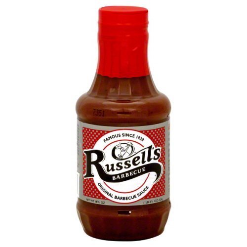 Russell’s Salsa BBQ Original Barbecue, botella de 18.5 onzas