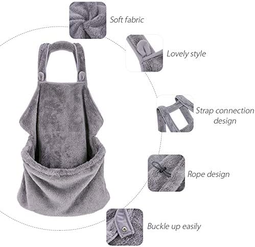 Creation Core – Bolsa de transporte para mascotas para perros y gatos, bolsa de transporte manos libres, de algodón, suave, transpirable, delantal