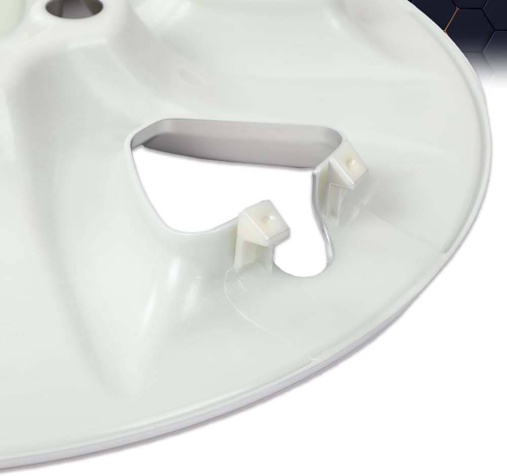 PIT66 Tapacubos compatible con Toyota RAV4 2006-2011 17×6-12  2012 Toyota RAV4 (Gasolina) 17×6-12 cubierta de tapa de cubo de rueda, piel plateada,