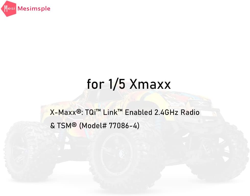 Mesimsple Alloy Xmaxx – Cubierta del diferencial trasero superior 7787 para 15 X-Maxx Drive Gear Cover X Maxx Diff Cover Truck Upgrades Blue