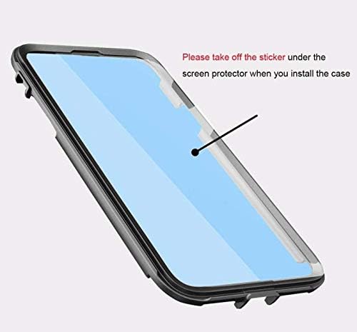 Annymall Funda para Galaxy J7 2018 con protector de pantalla integrado, resistente a prueba de golpes, funda protectora para Samsung J7 2018Galaxy