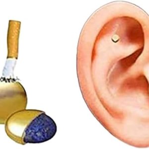 Greendouni – 2 imanes magnéticos de terapia para dejar de fumar, terapia magnética para oídos, pérdida de peso, acupresión Greendouni – 2 imanes magnéticos de terapia para dejar de fumar, terapia magnética para oídos, pérdida de peso, acupresión