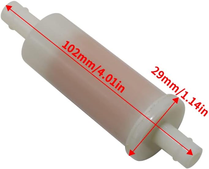 Filtro de combustible en línea 65W-24251-10 65W-24251-00 Filtro de combustible para Yamaha de 4 tiempos fueraborda para Yamaha 9.9HP 45HP 40HP 30HP