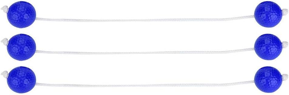 Dioche pelotas de escalera, 3 pares de pelotas de golf, bolas de repuesto para bolas deportivas, 2 colores