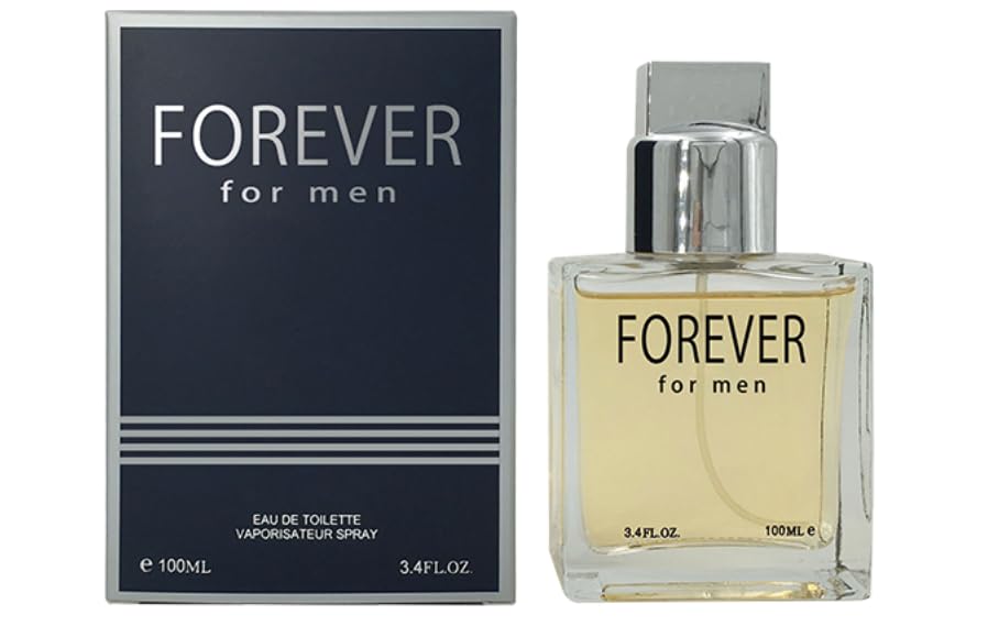 Forever Cologne – Eau de Toilette para hombre (nuestra impresión de la eternidad para hombres), espray natural