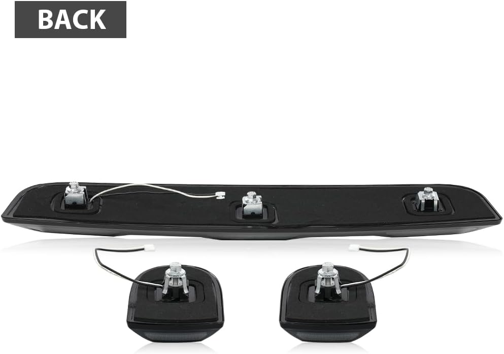 Kit de lámpara de separación de techo ámbar OEM GM compatible con Chevy Silverado GMC Sierra 2500HD 3500HD modelos 2020-2023