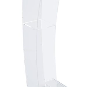 DHBREK Podio acrílico transparente, nuevo soporte de podio acrílico, podio de plexiglás acrílico transparente, atriles y púlpitos modernos para DHBREK Podio acrílico transparente, nuevo soporte de podio acrílico, podio de plexiglás acrílico transparente, atriles y púlpitos modernos para