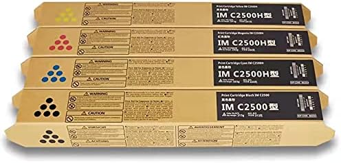 SAIDING IM C2000 IM C2500 – Cartucho de tóner compatible con Ricoh Lanier Savin 842307 842308 842309 842310 para impresora IMC2000 IMC2500 (paquete