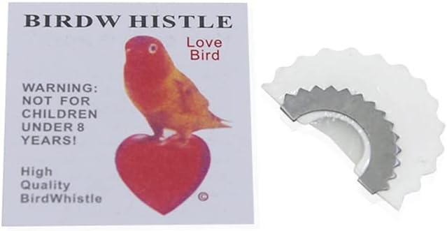 Silbato de pájaro 1 unids Magic Fun Bird Caller Lengua Silbato Curruca Original Magic Tweeting Noisemaker Juguetes Trucos Mordaza Pájaro Llamador